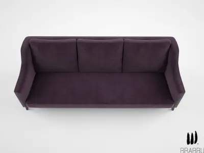 Brabbu Como sofa 3D model