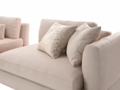 Arabesque Sofa Compo 6 3D model