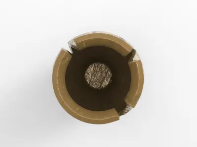 Vudi Vase Low-poly 3D model