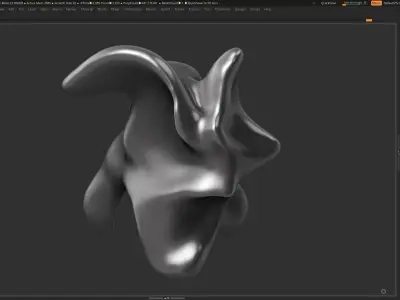 Modern Abstract Decorative sculpture 3d print model 3D print model shop