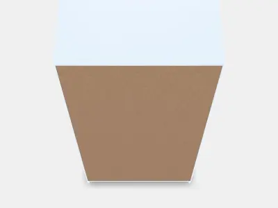 PAX - BERGSBO Wardrobe Low-poly 3D model