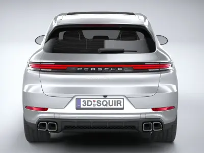 Porsche Cayenne Turbo E-Hybrid 2024 3D model