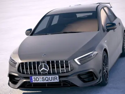 Mercedes-Benz A45 S AMG 4Matic 2020 3D model