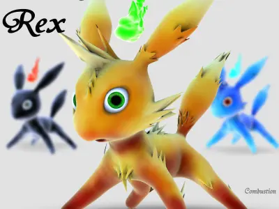  Serengeti Rex  3D model