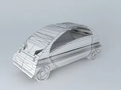 The car futuristic Free 3D model