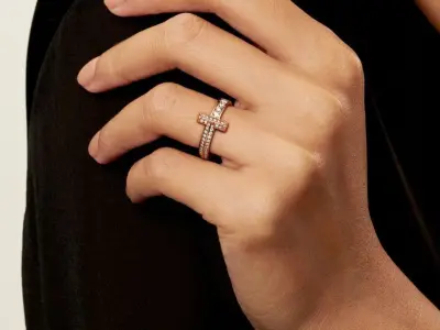 Tiffany Ring  Jewelry Gold MK-074 3D print model