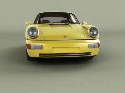 Porsche 911 964 Coupe Carrera 2 3D model