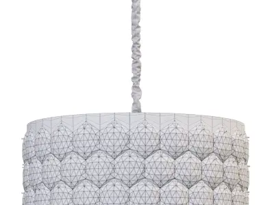 Postmodern style glass chandelier BONETE  3D model