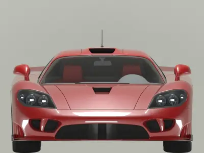 Sport Car  3D model 2