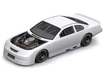 NASCAR HI DETAIL 2007 3D model