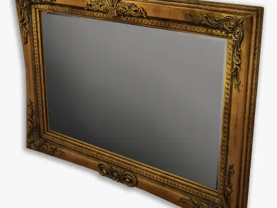 Classic Ornamental Frame 3D model