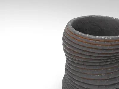 Joyse Vase Low-poly 3D model