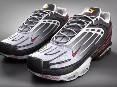 game ready Nike air Tuned3 Low-poly 3D model