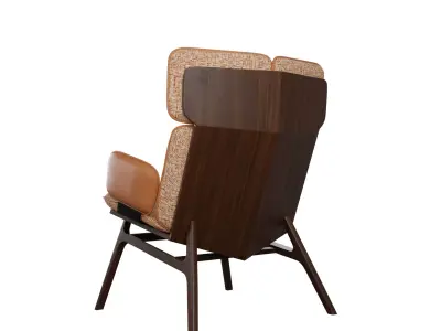 Armchair hotel restaurant 3D model