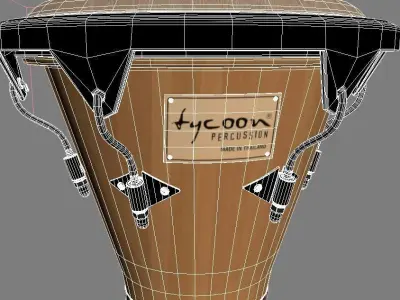 Djembe 3D model