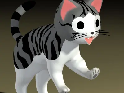  Chii rigged 3D model