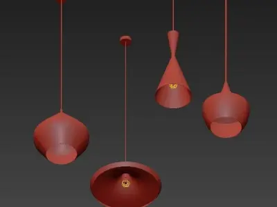 Industrial Fool Lamp 3D model