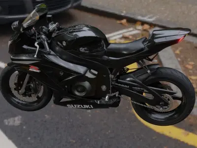 suzuki gsx 750 Bike Free 3D model