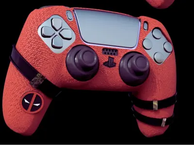 Deadpool controller case 3D print model