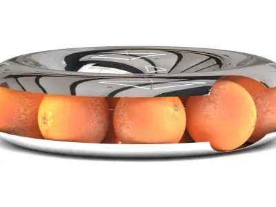 Fruit basket - orange holder 3D model