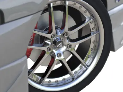 Nissan Skyline Hr 33 4door 3D model