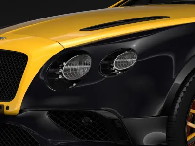 Bentley Continental GT Continental 24 2017 3D model