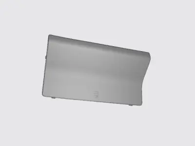 Mercedes W204 C-Class AMG Rear Bumper 3D print model