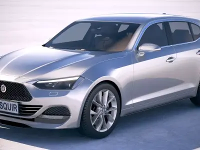 Generic Hatchback 2018 3D model