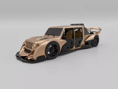 Jeep Gladiator Sport 3D model