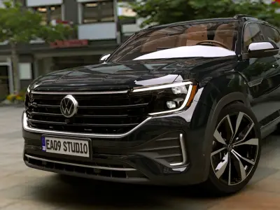 2025 Volkswagen Atlas Cross Sport 3D model