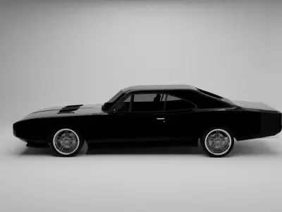 Dodge Charger Restomod 3D model
