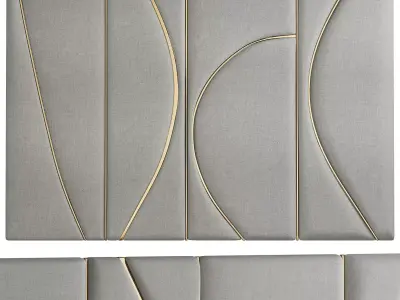 Wall panels 015 3D model