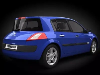 renault megane  3D model