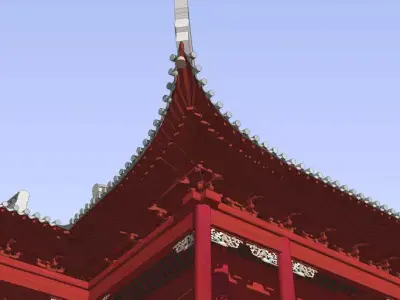 Chinese traditional architecture 3D model