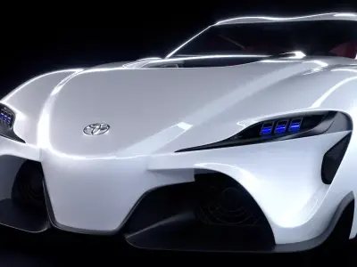 ToyotaFT-1 toyota supra  3D model