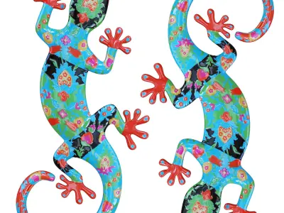 Decor Gecko 3D model
