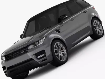 Range Rover Sport Autobiography 2014 3D model