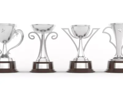 Trophy Cups 3D model 28