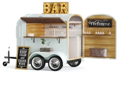 BAR truck 3D model