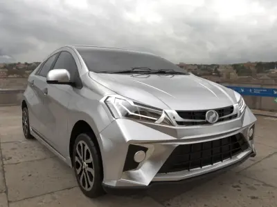 Perodua Myvi 2019 3D model
