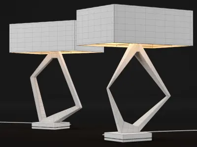 Table lamp 5 3D model