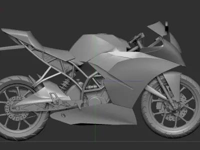 KTM RC 125 3D print model