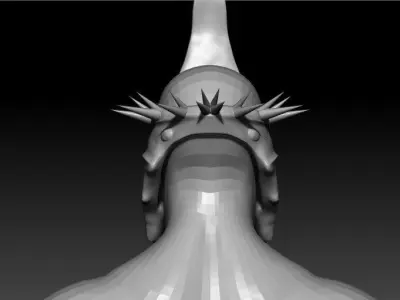 Witch King Helmet Mask  3D print model