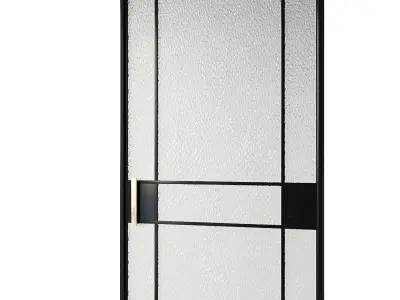 Glamour glass doors collection 3D model