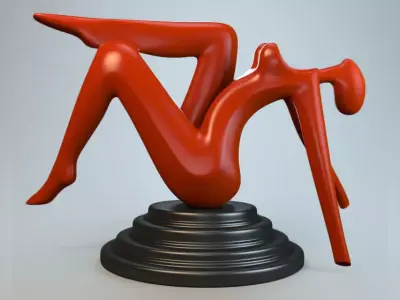 Sculpture Exquisiteness 3D model