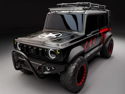 jimny 5 door 3D model