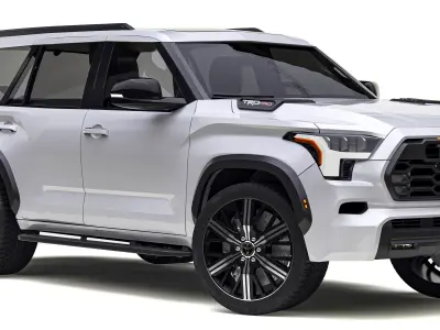 Toyota Sequoia 2023 3D model