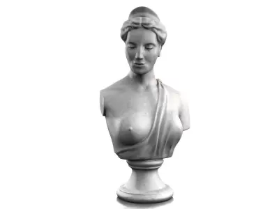 CLASSIC FEMALE BUST 3D model
