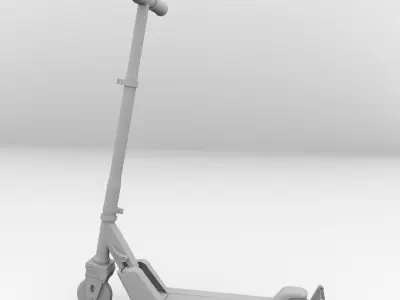 Push Scooter 3D model