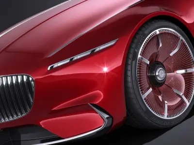 Mercedes Vision Maybach 6 Concept 3D model